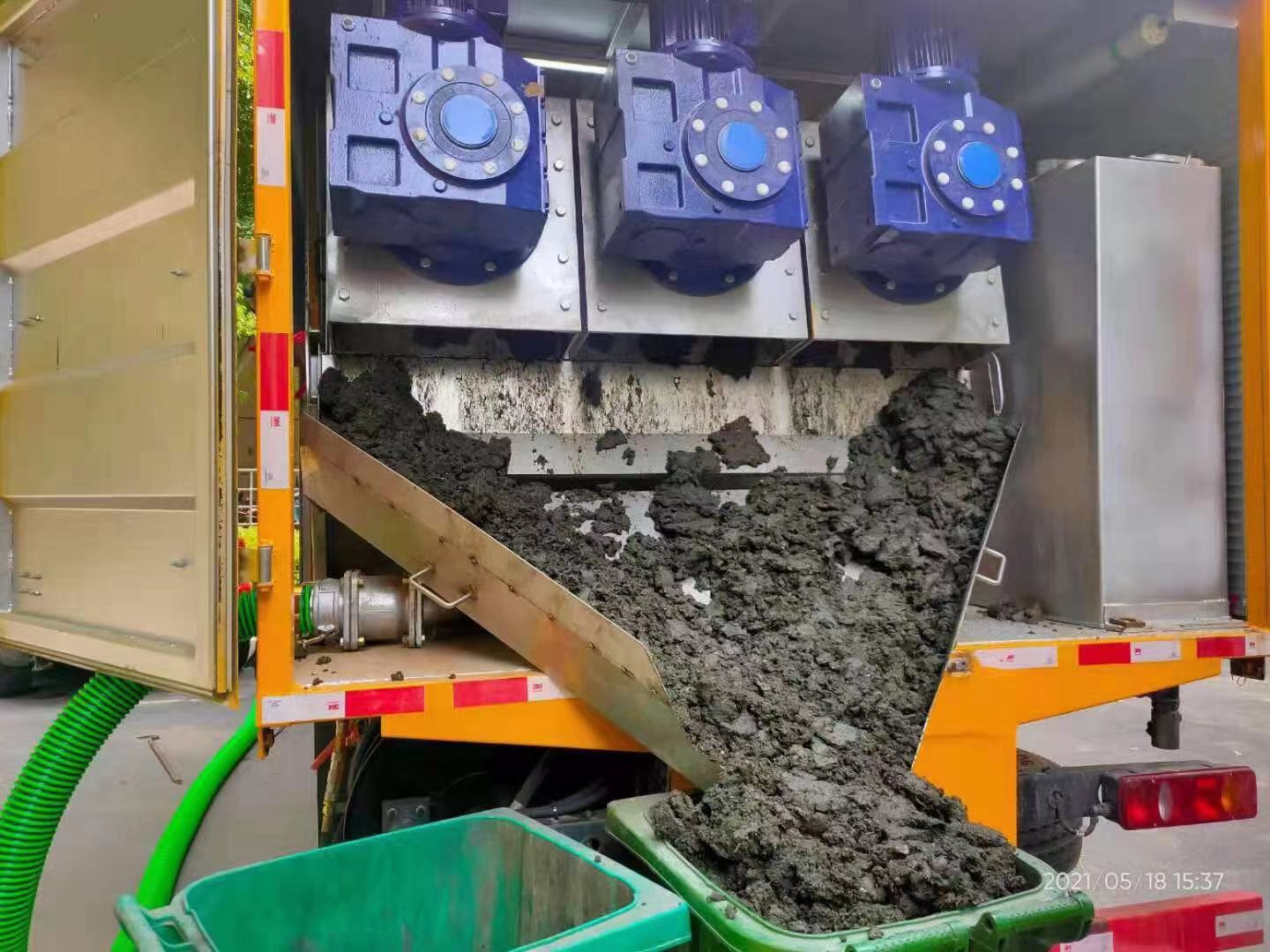 嘉陵化粪池清掏城市维护站-泥浆净化干湿分离处理